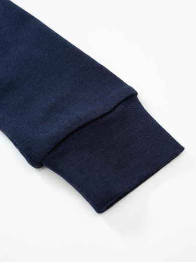 Bilde av WoolLand Høvringen top 2 boy Blue Ink